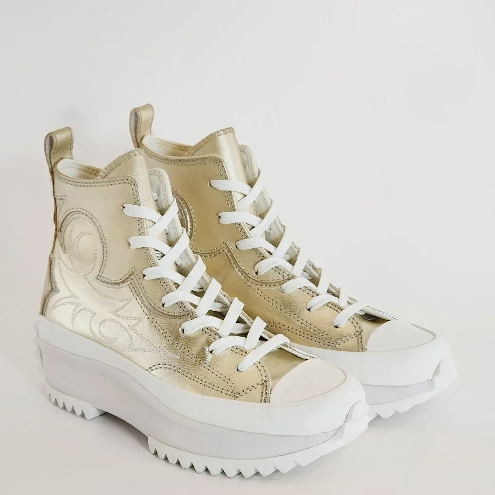 Converse Run Star Hike Hi 'Western' Women's Platform Sneakers A10333C NWT - Picture 1 of 6